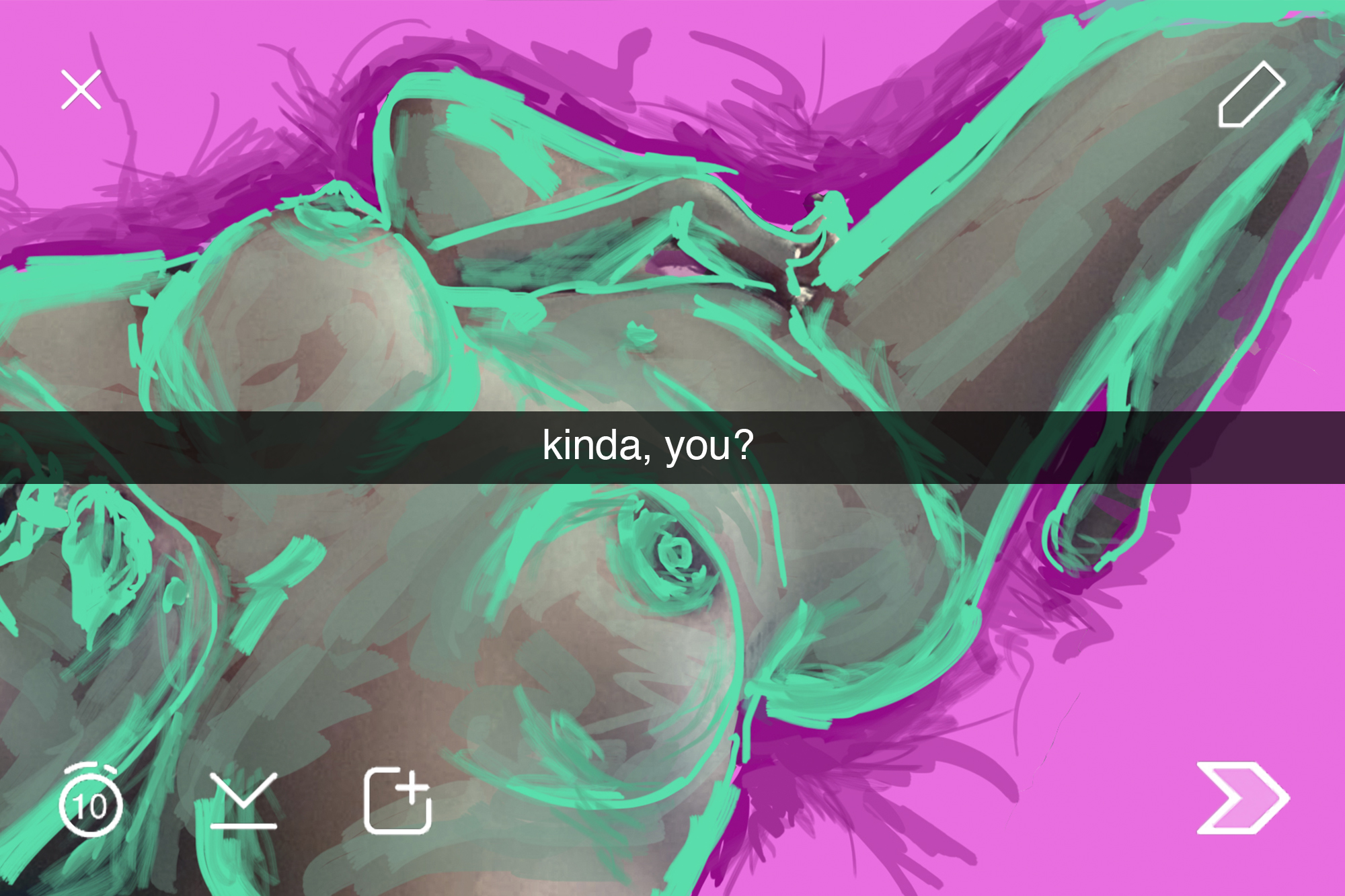 SNAP ART – ROSHINI KUMAR {NSFW/EXCLUSIVE EDITORIAL/MIXED MEDIA}