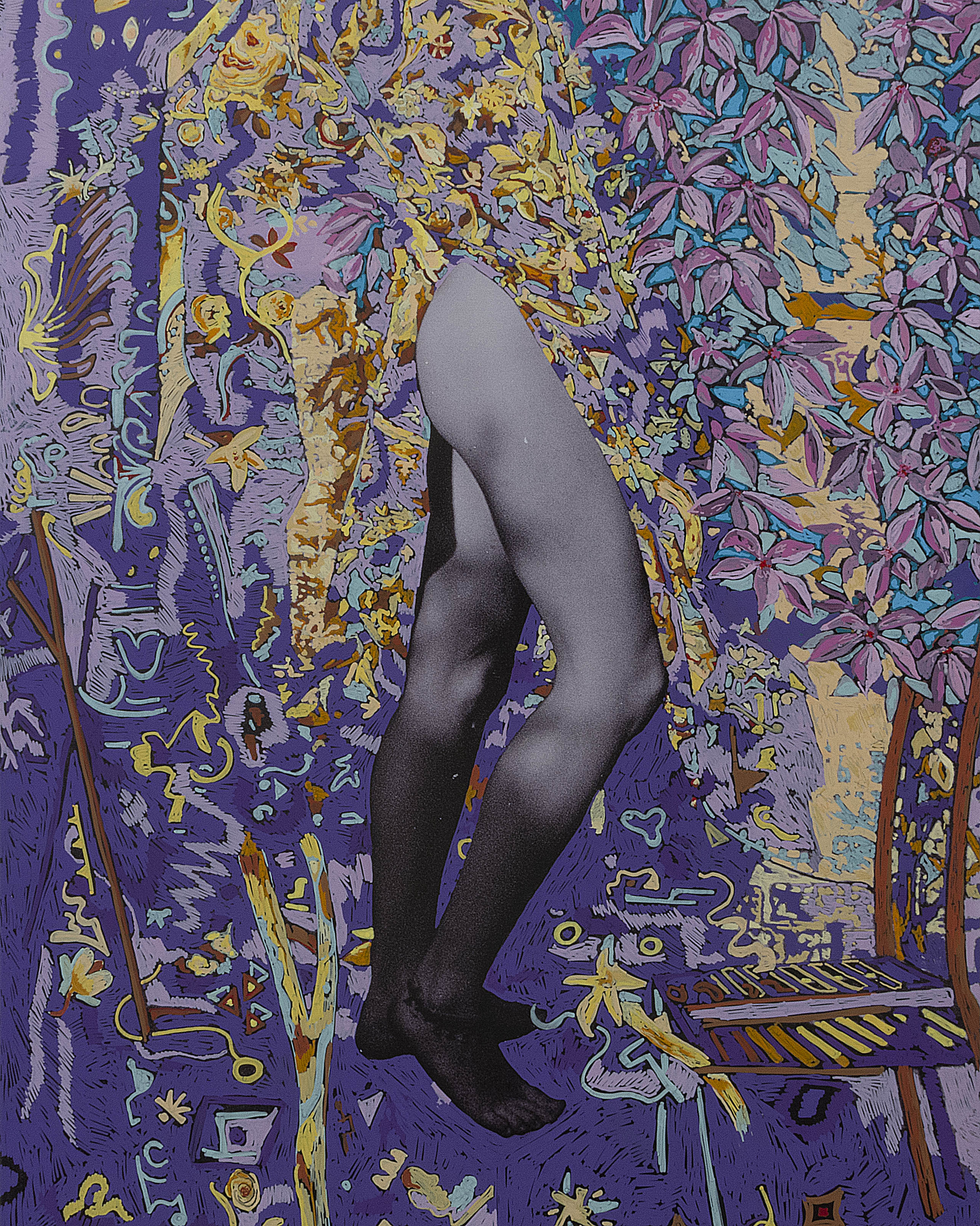 UNTRADITIONAL FINE ART NUDES – WILLIAM GROB {NSFW/EXCLUSIVE/MIXED MEDIA}