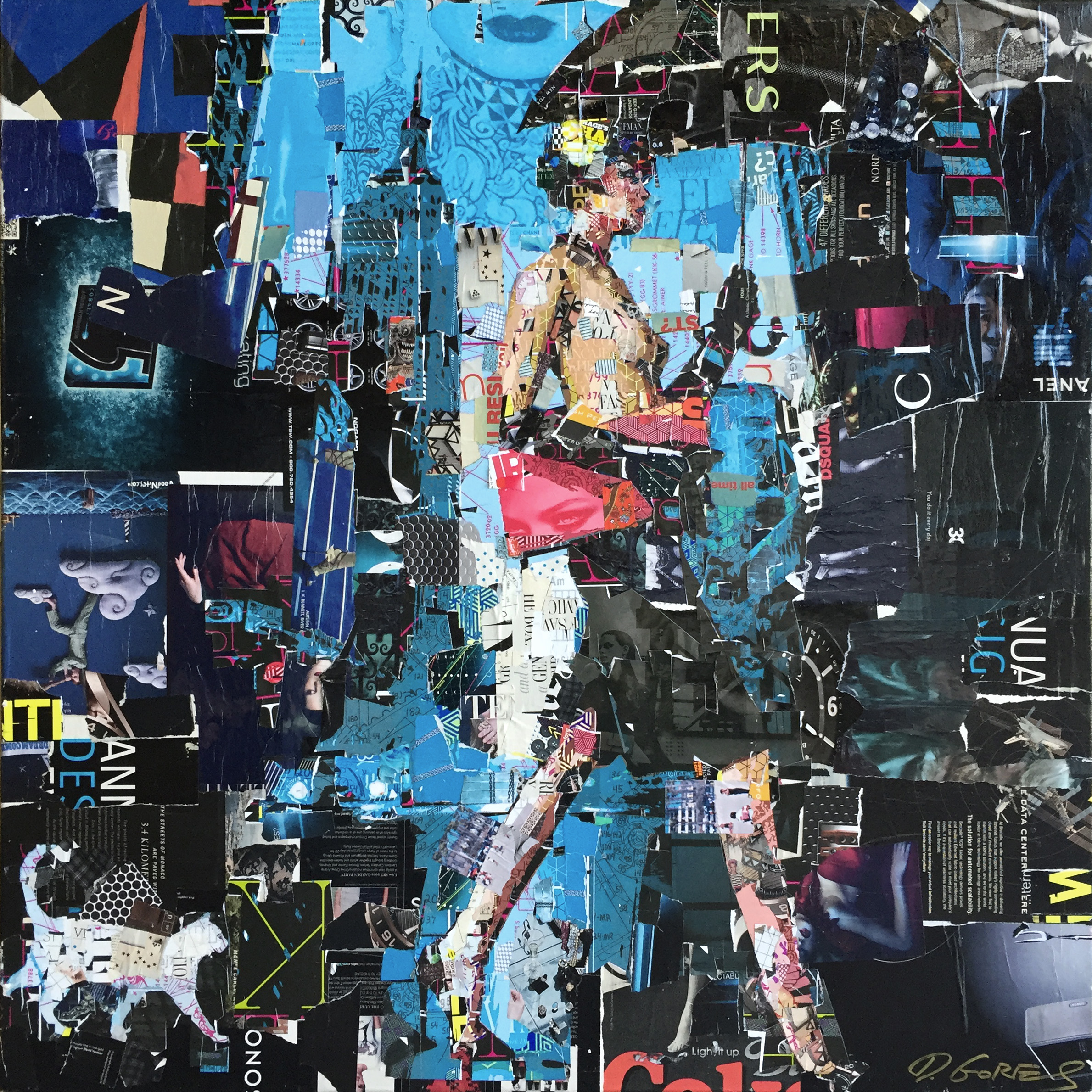 DEREK GORES – SHREDDER {COLLAGES/ARTIST FEATURE}