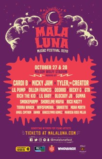 MALA LUNA IS BACK WITH A KILLER LINE UP THIS HALLOWEEN {FESTIVALS / EVENTS}