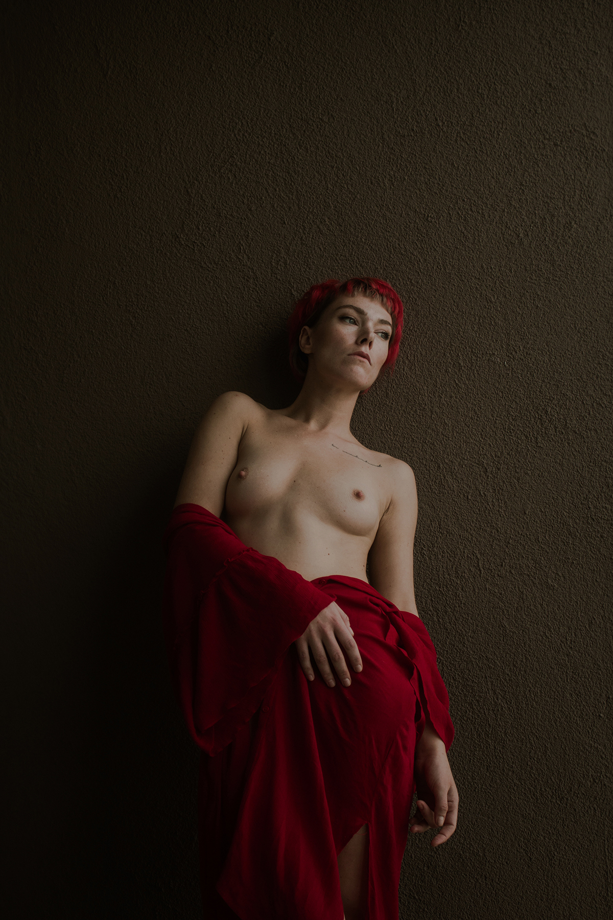 ‘GREEK IN RED’ BY ABASHEVA ALEKSANDRA {NSFW/EXCLUSIVE EDITORIAL}