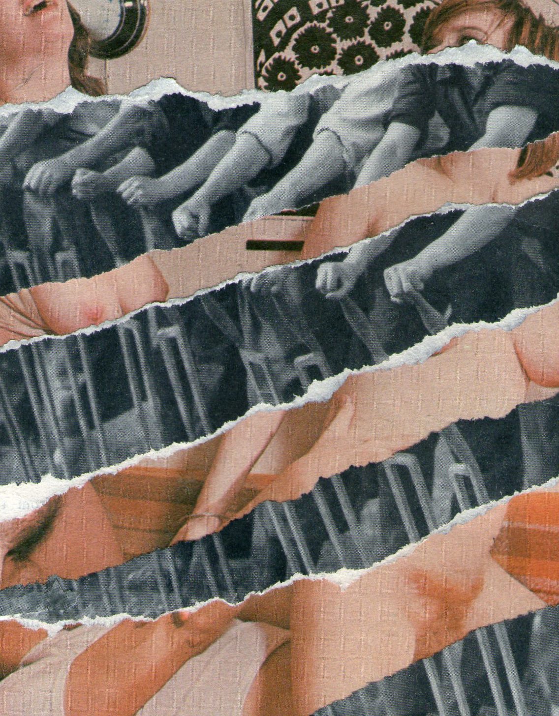 ‘EROTIC COLLAGES’ FROM ARTIST MATI PIRSZTUK {COLLAGE ARTIST/ART}