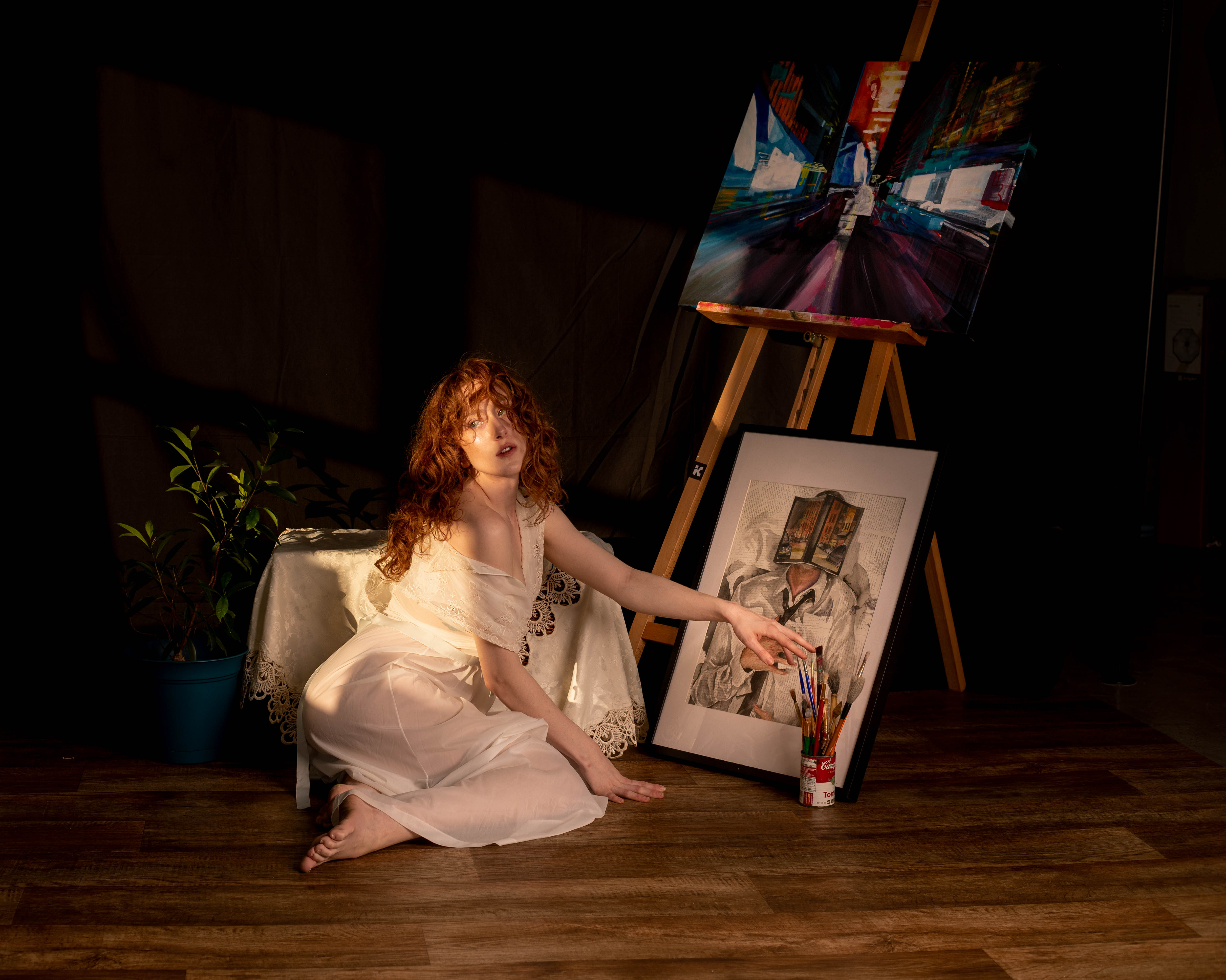 THE ARTIST AND THE PATRON VISUAL STORY BY ANNA HIRATA {EXCLUSIVE EDITORIAL/NSFW}