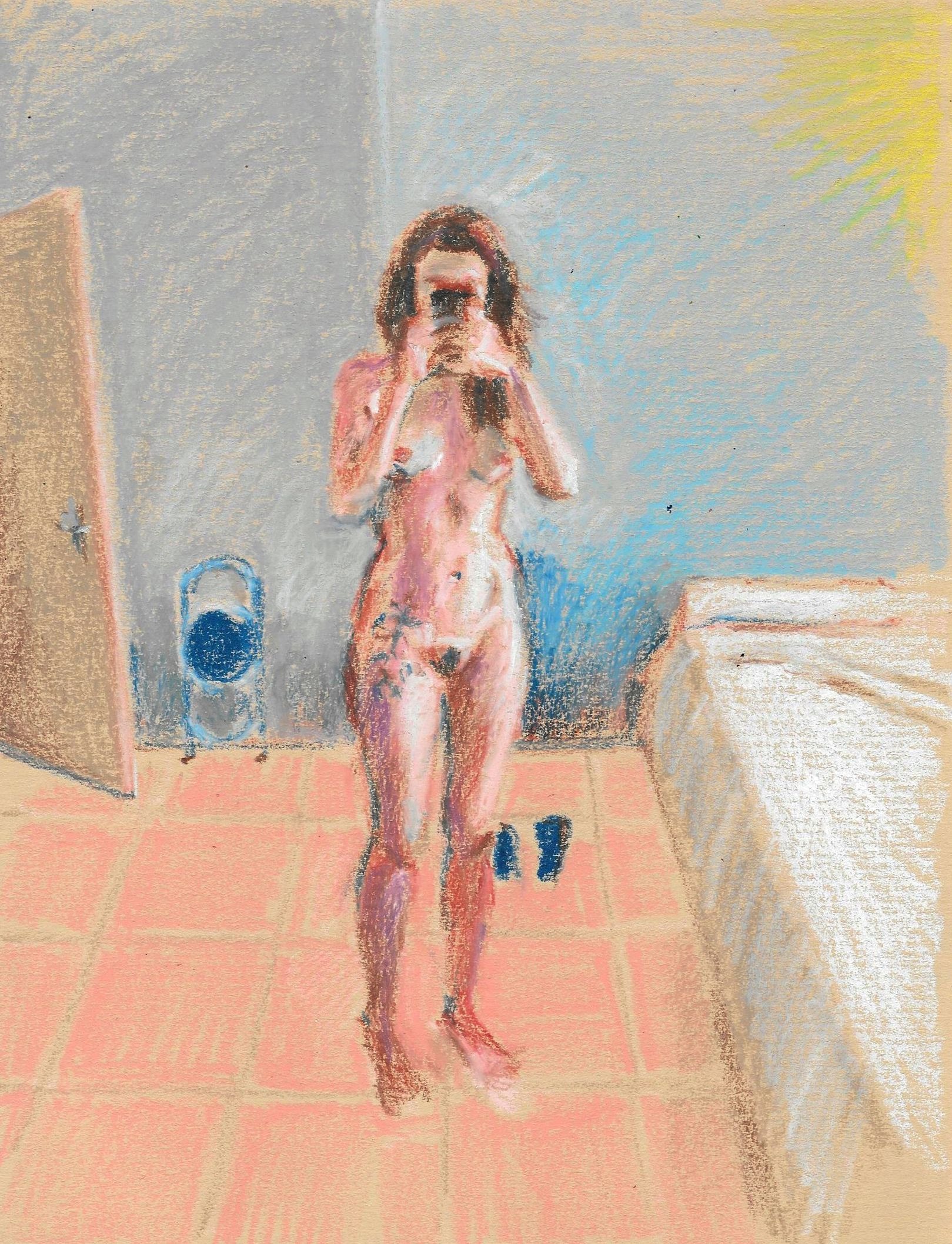 ‘QUARANTINE NUDES’ A NEW ART SERIES BY ‘RAISA SARAIVA’ {NSFW/EXCLUSIVE/ILLUSTRATION}