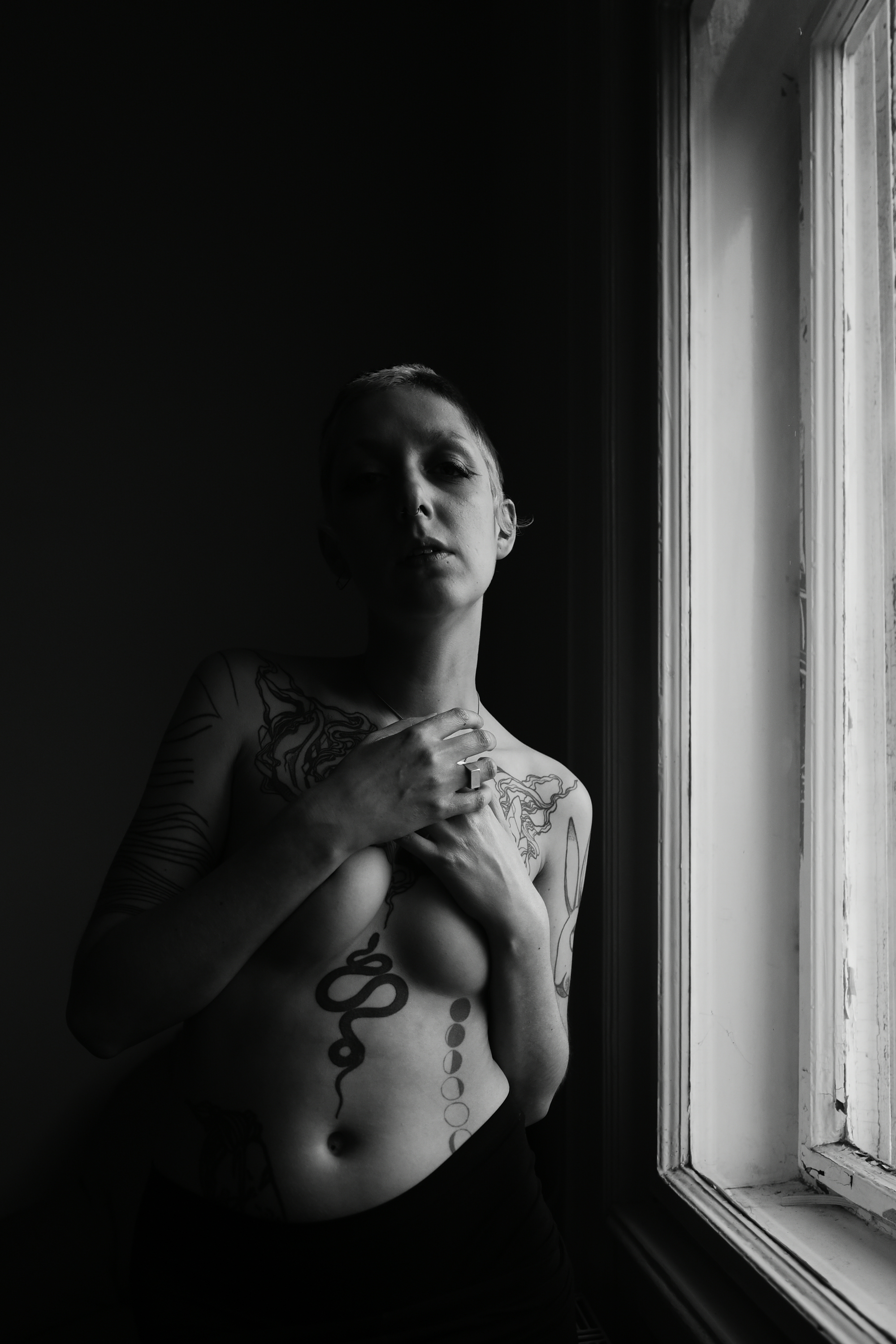 ‘TITS, TATS, THOUGHTS’ A NEW VISUAL STORY BY ‘MÁTÉ MILE’ {NSFW/EXCLUSIVE EDITORIAL}