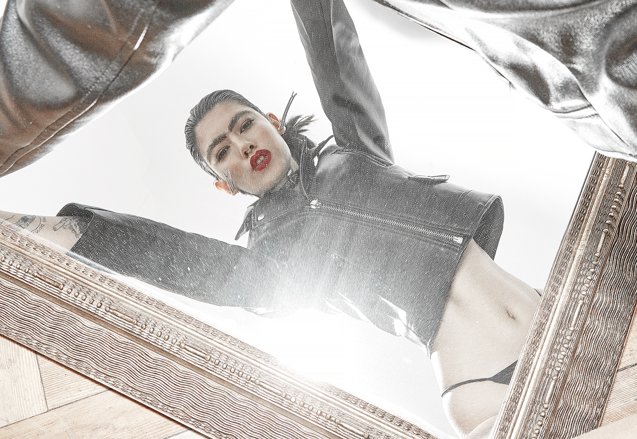 SLICK CHROME CINDERELLA VISUAL STORY BY ADAM FLOWERS {EXCLUSIVE EDITORIAL}