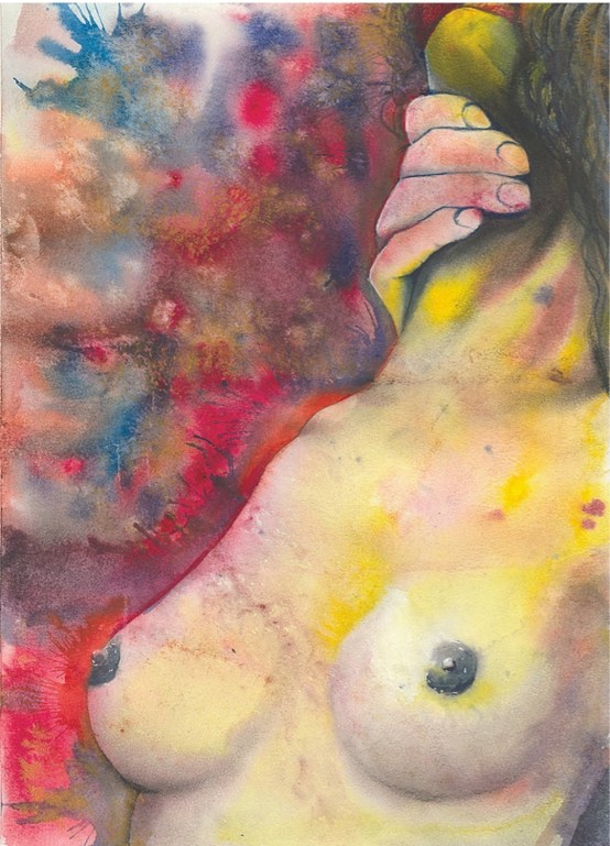 ‘EROTIC WATERCOLOR’ A NEW VISUAL SERIES BY ARTIST ‘RICHES ART’