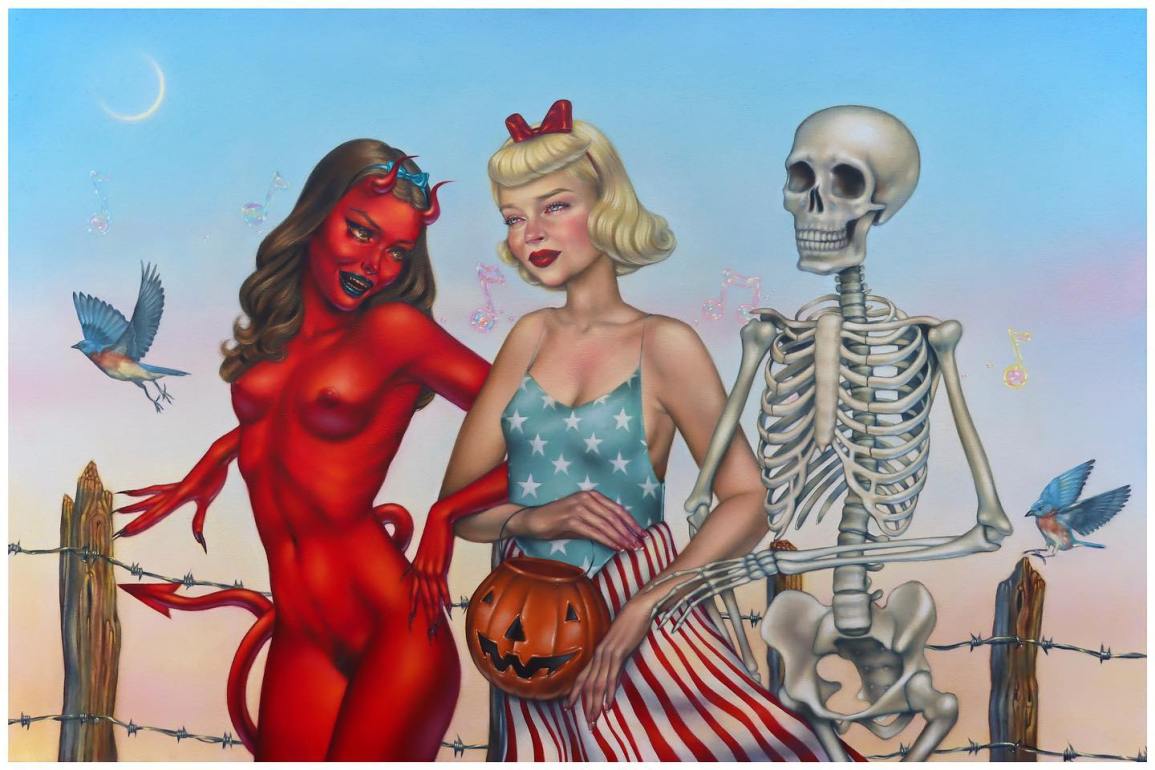 ‘SEXY DEVIL’ BY ARTIST-TO-WATCH ILLUSTRATOR ‘AMBER CARR’