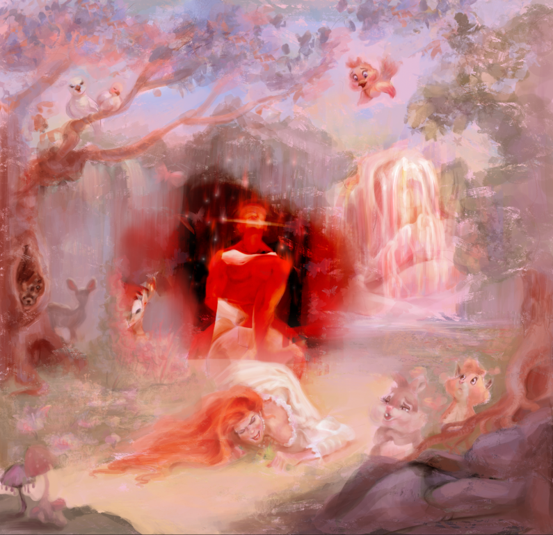 ‘HEAVEN OF SENSUALITY’ A NEW VISUAL SERIES BY ILLUSTRATOR ‘ANNA BUKHAREVA’