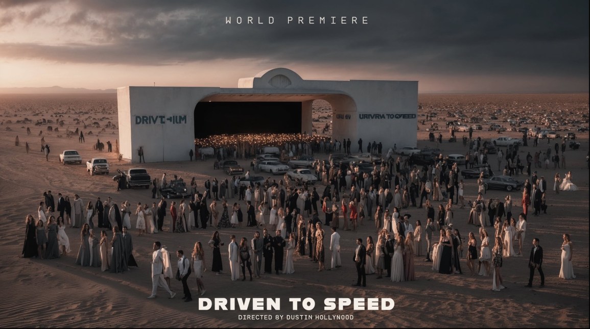 DUSTIN HOLLYWOOD’S NEWEST MIND-BENDING MASTERPICE: ‘DRIVEN TO SPEED’!