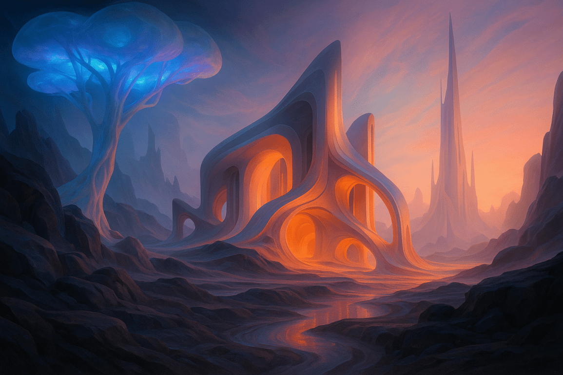 Artists to Watch: Benedict – Translucent Worlds in AI & 3D